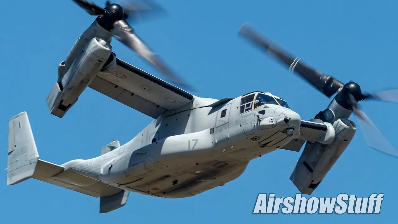 The MV-22 Osprey Revolutionizing Air Transport