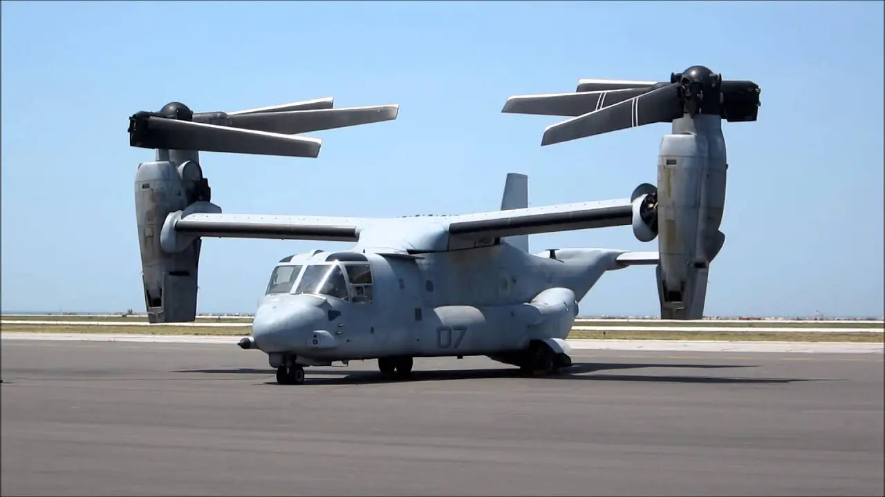 The MV-22 Osprey Revolutionizing Air Transport