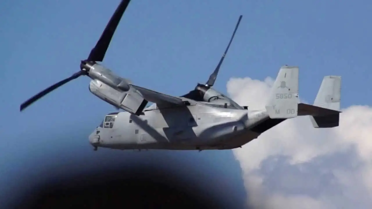 The MV-22 Osprey Revolutionizing Air Transport