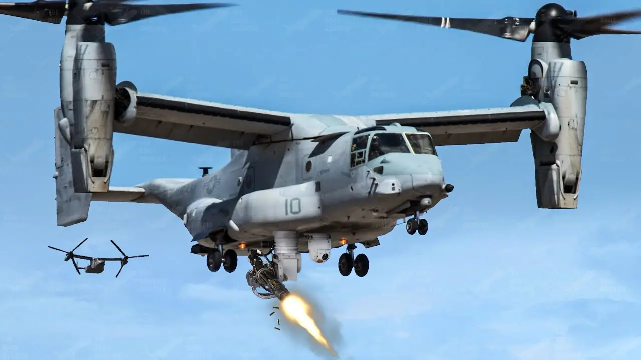 The MV-22 Osprey Revolutionizing Air Transport