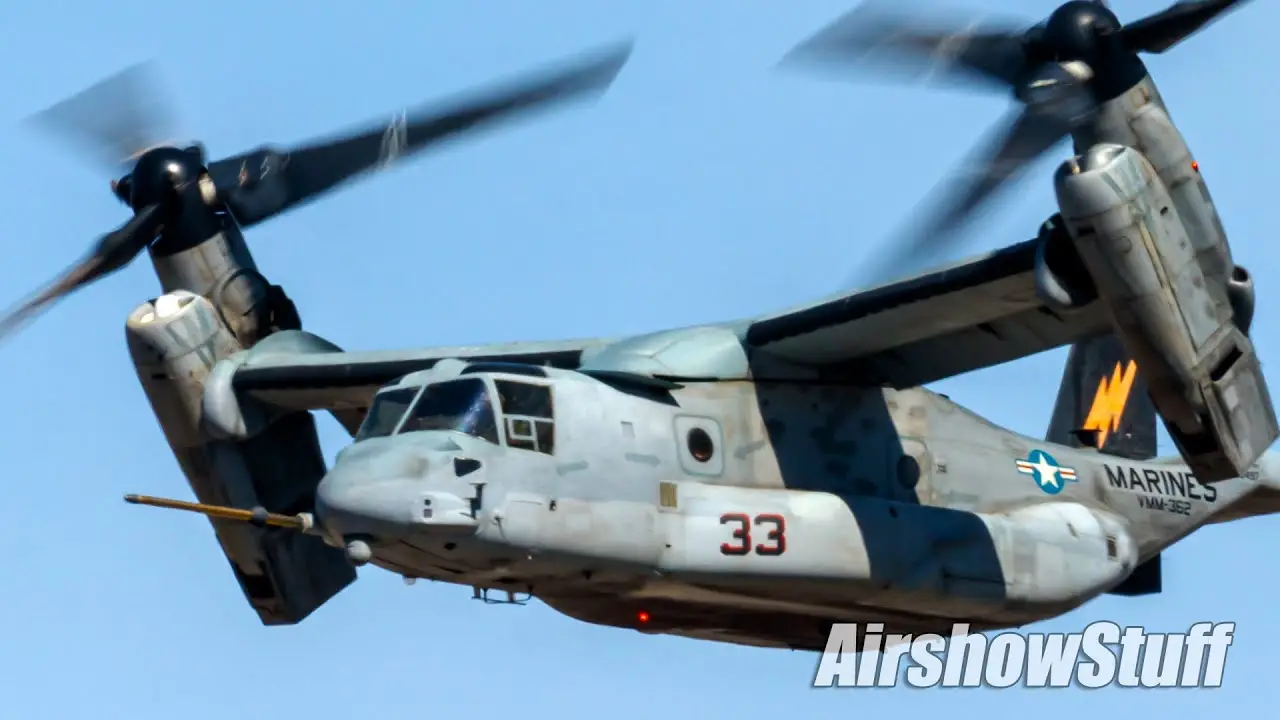 The MV-22 Osprey Revolutionizing Air Transport