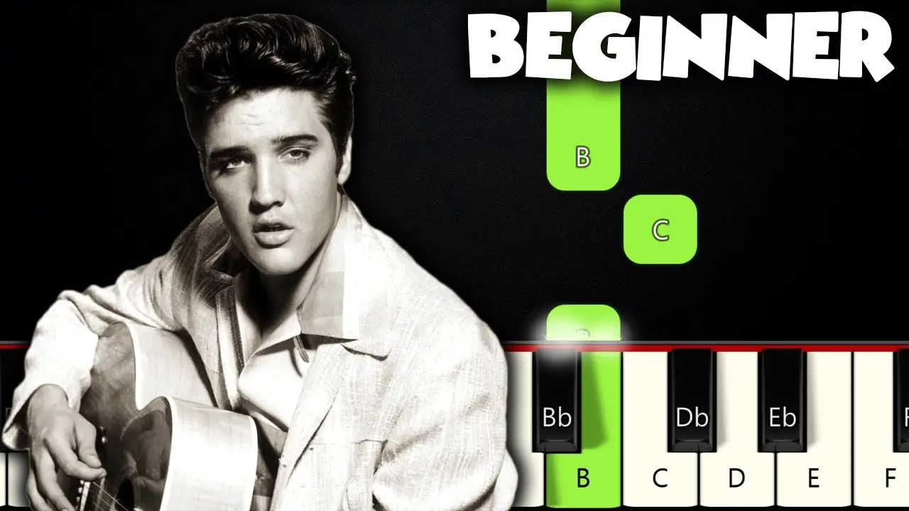 Elvis Presley Can't Help Falling in Love Piano Tutorial  Sheet Music Guide