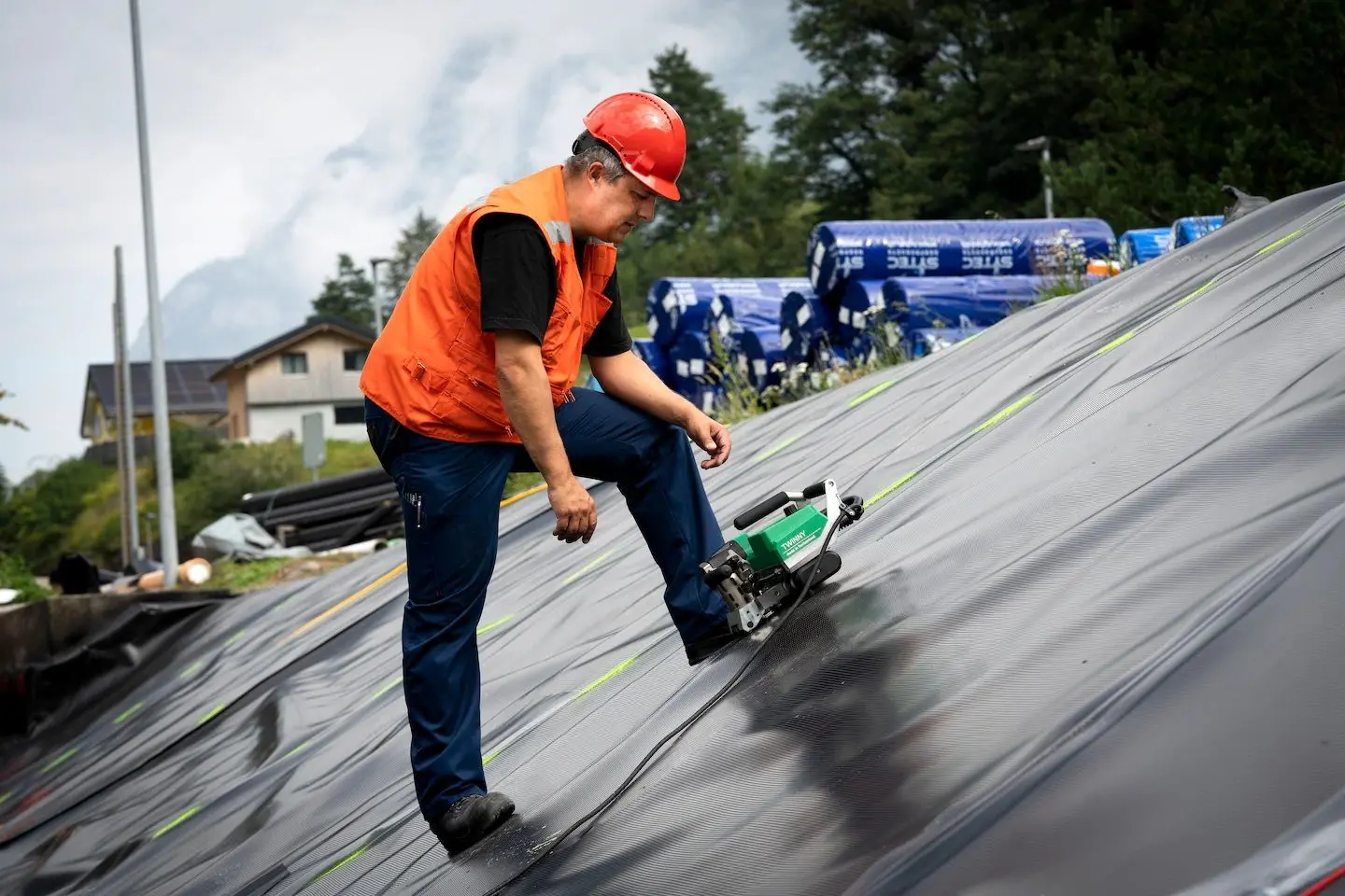 Máy hàn bạt HDPE TWINNY T5 - Giải pháp hàn tối ưu cho mọi công trình