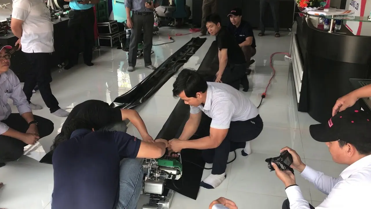 Máy hàn bạt HDPE GEOSTAR G5 LQS - Đỉnh Cao Công Nghệ Hàn Bạt Chống Thấm
