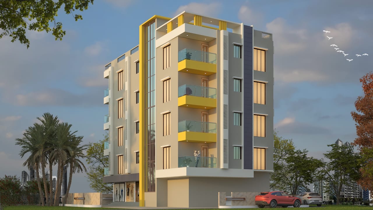 Yellow Block View 2