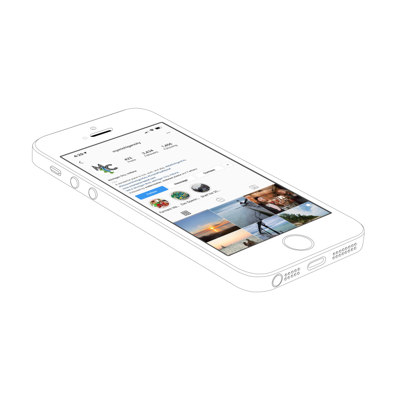 Iphone MC mockup
