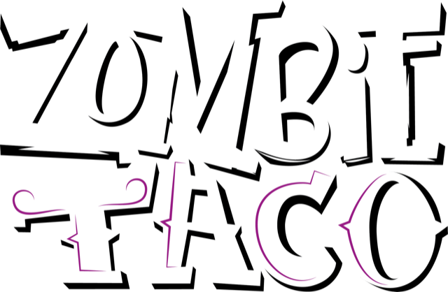 Zombie taco logo