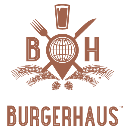 Burgerhaus logo wall installation