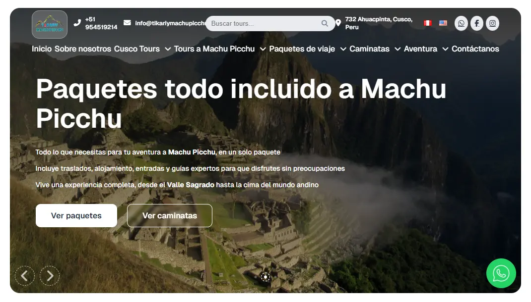 Tikariy Machupicchu E.I.R.L