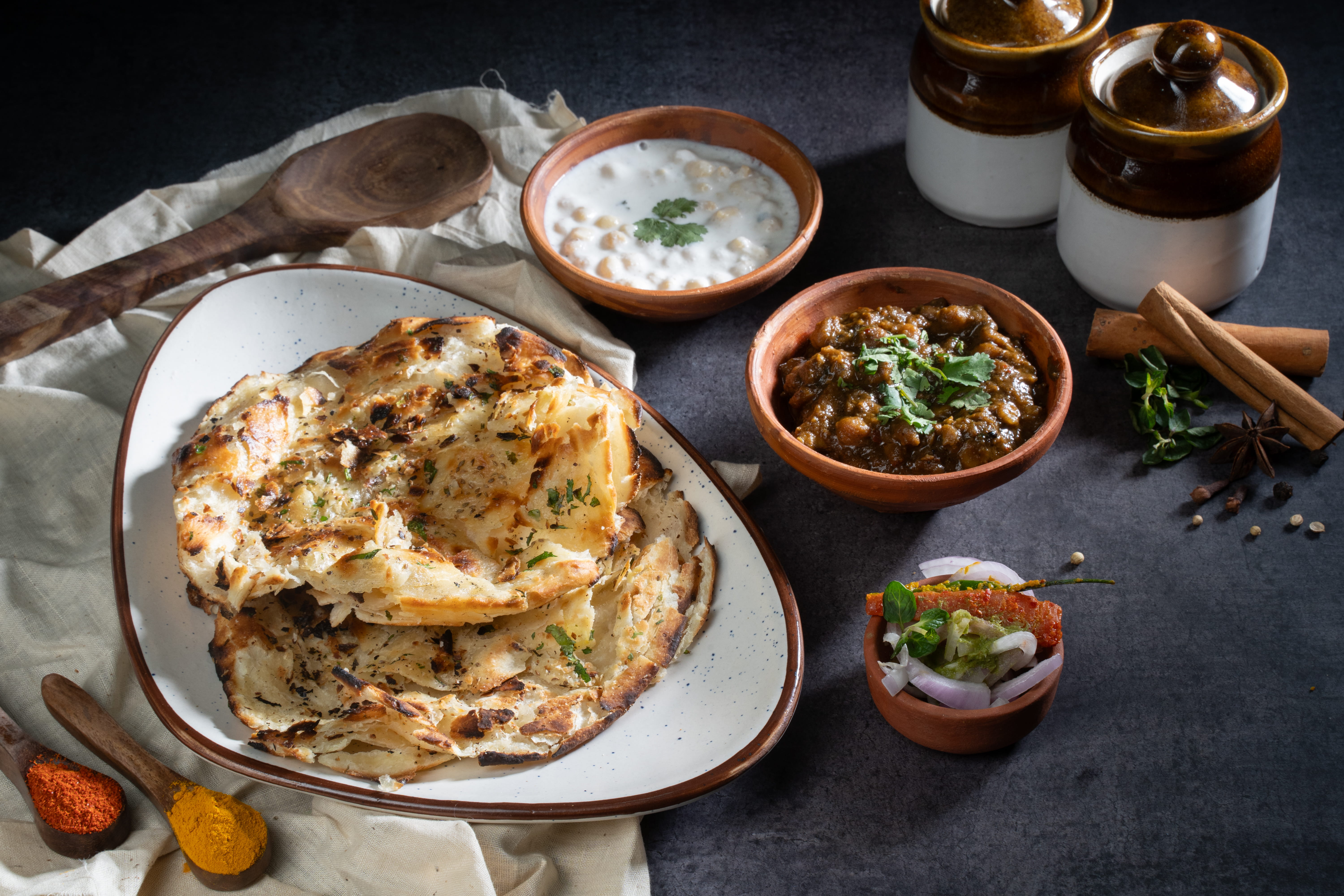 Pishori naan with chole combo Lucknow Chetram