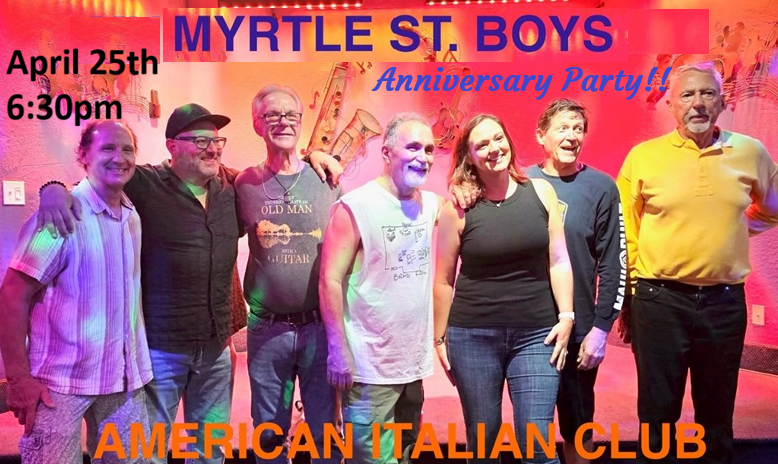 Myrtle Street Boys 20th Anniversary Party