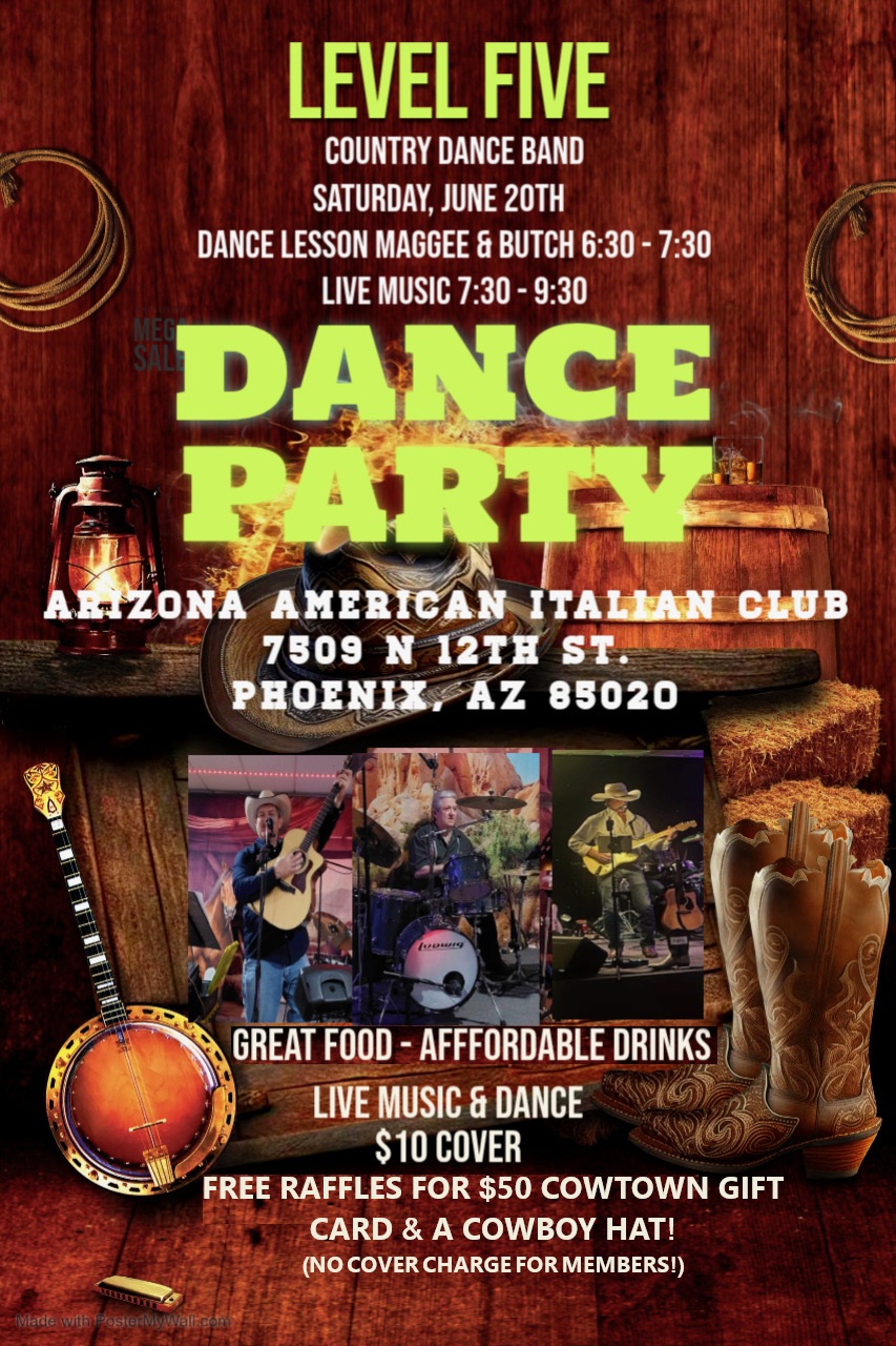 Country Dance Night with LEVEL FIVE Band