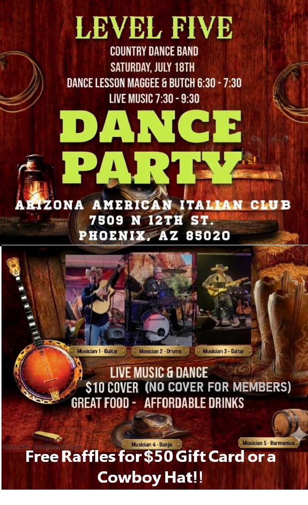 July Cowboy Dance Night!!