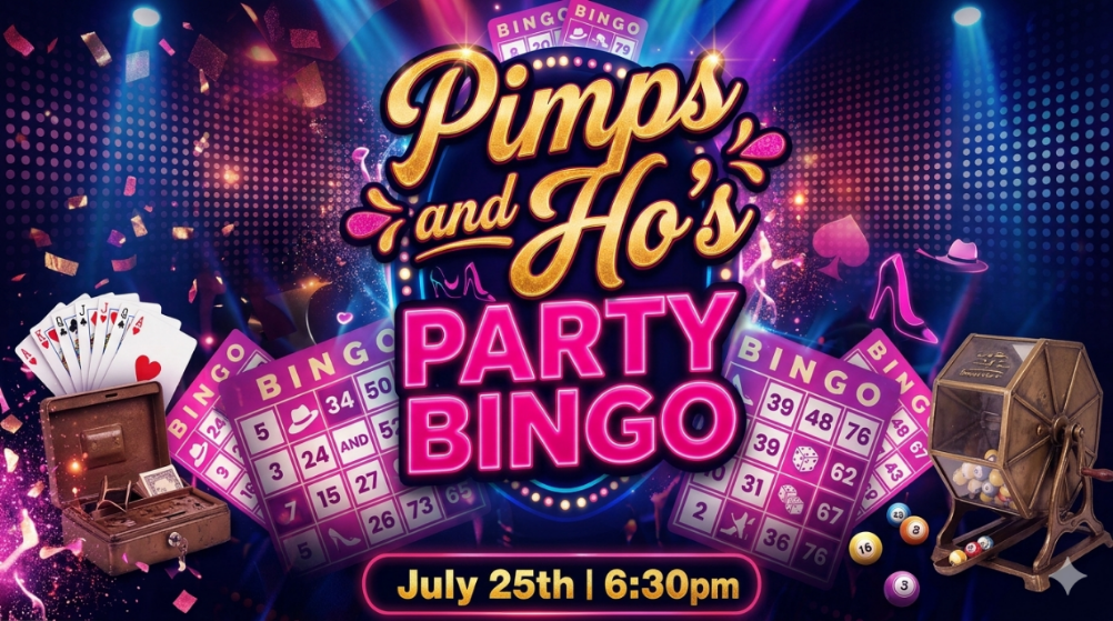 Party Bingo- Pimps & Ho's Theme!!
