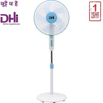 DHI India DH-FSA01 16" 50W Stand Fan / Pedestal Fan