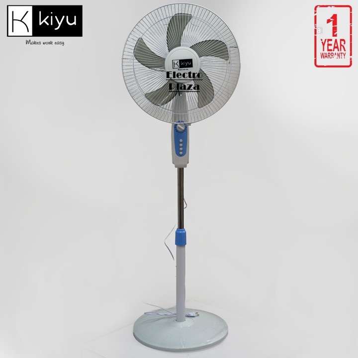 KIYU KY501 16" 40W 5 Blades Stand Fan / Pedestal Fan