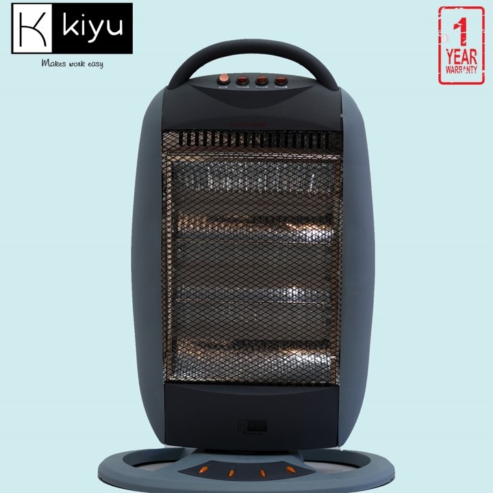 KIYU KY301/303 1200W 3 Rod Premium Halogen Heater
