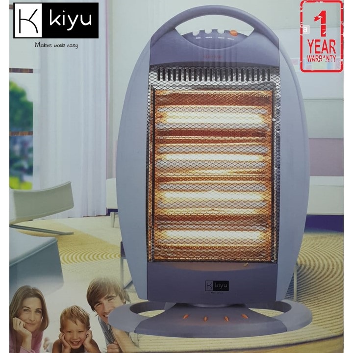 KIYU KY304/304R 1600W 4 Rod Premium Halogen Heater