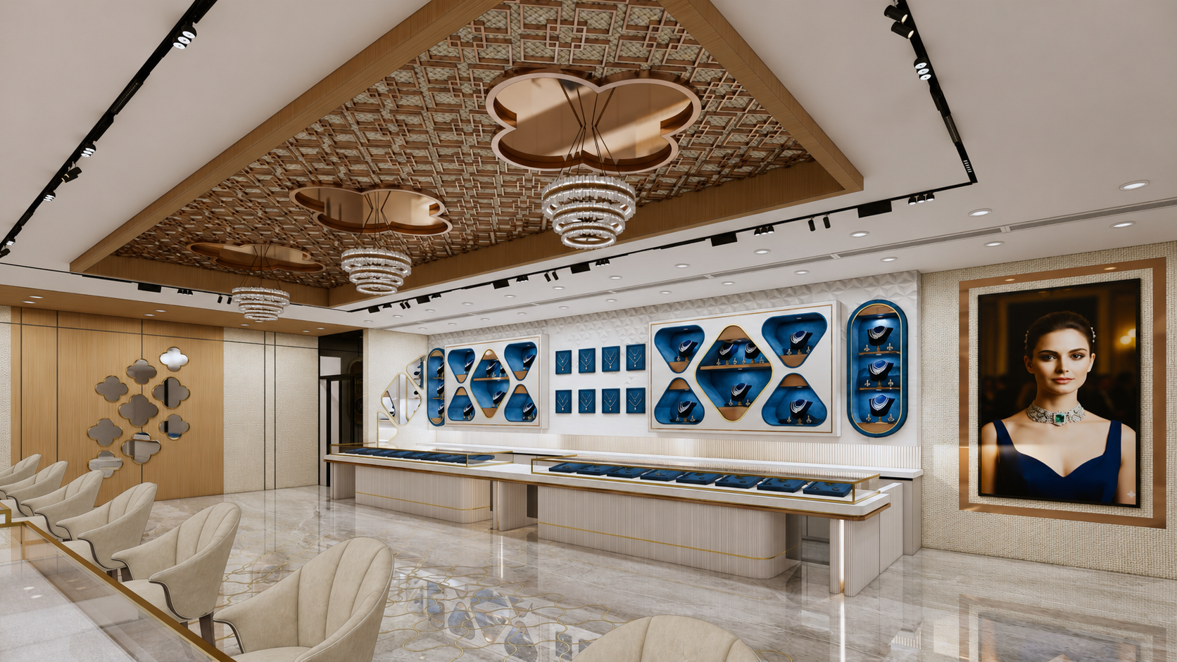A celebration of craftsmanship, from space to jewel.