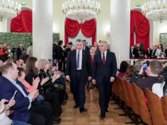 Леонид Слуцкий открыл Второй Всероссийский форум «Плечом к плечу за Русскую Победу»