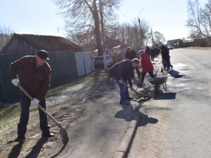 В Жирятинском районе дан старт месячнику по благоустройству