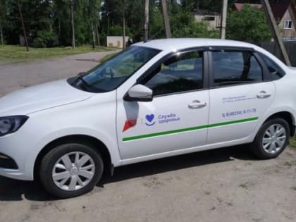 В Брасовскую ЦРБ поступила новая санитарная машина