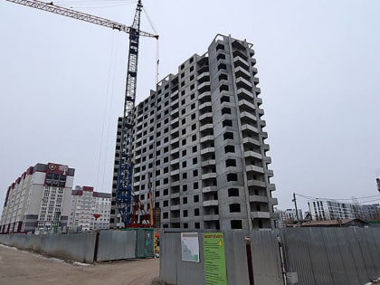 В Брянской области увеличилось на 7,2 процента строительство жилья