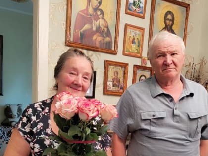 Поздравление с 75-летним юбилеем мамы погибшего в Чечне стародубчанина А. А. Винокурова.