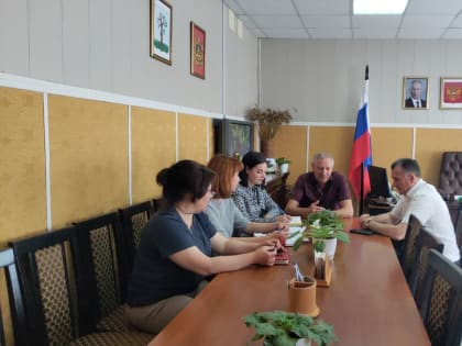 А.В. Подольный встретился с руководителем предприятия "Стройдело"