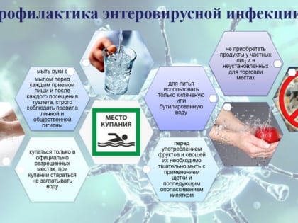 Энтеровирусная инфекция (ЭВИ). Несложные правила и меры профилактики.