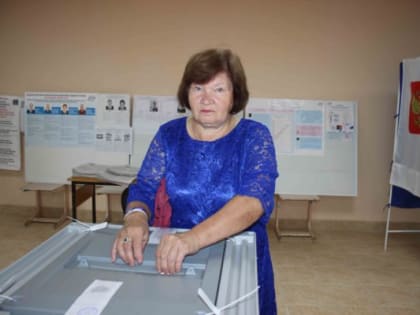 В Почепском районе избиратели ответственно относятся к выборам