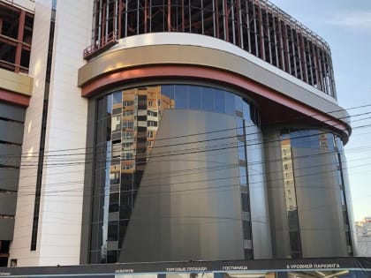 В Брянске строящийся комплекс «МегаГринн» обзавелся двумя «сторожевыми» башнями