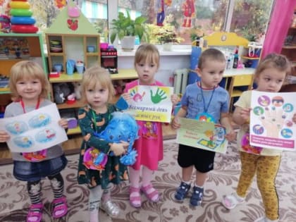 Навлинские дошколята отметили Международный день чистых рук