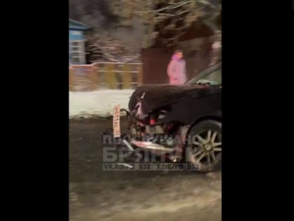 В Брянске на улице Бежицкой произошло серьезное ДТП