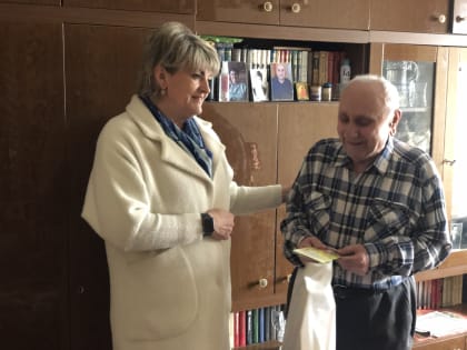 Поздравление с 90-летним Сукианова Ромео Сергеевича.