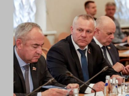 Спикер брянской облдумы Валентин Суббот принимает участие в работе Совета законодателей России