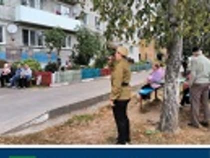 В поселке Ивот прошёл выездной концерт в рамках акции «Поём двором»