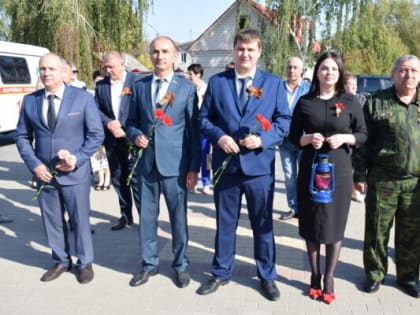 Климовский район принял участие в патриотической акции «Эстафета Вечного огня»