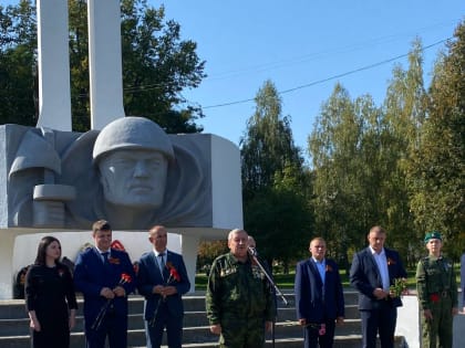 На Брянщине продолжается "Эстафета вечного огня".