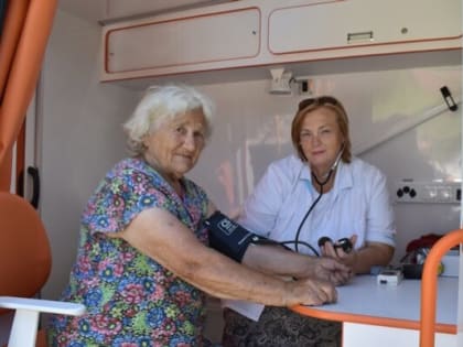 В Клетнянской районной больнице по программе модернизации первичного звена  нацпроекта «Здравоохранение» работает  уникальный мобильный комплекс