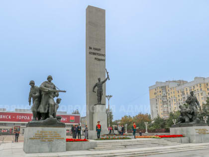 Акция «Эстафета памяти» в городе