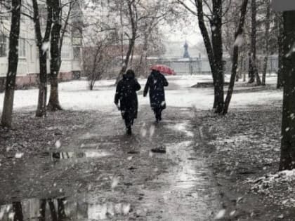 В Брянскую область в среду, 4 января, придут легкие заморозки с мокрым снегом