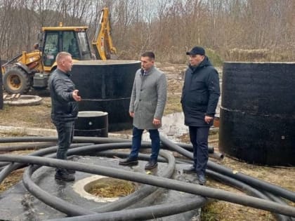 В Брянске подошло к завершению строительство водопровода на Ковшовке