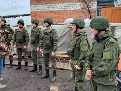 Защитникам брянской границы привезли тонну гуманитарного груза