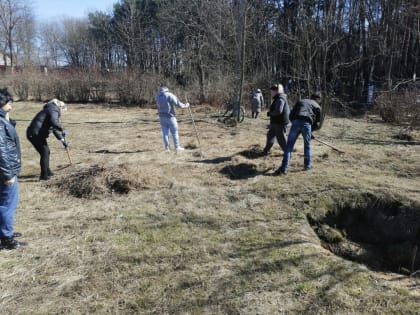 Клинчане вышли на апрельский субботник