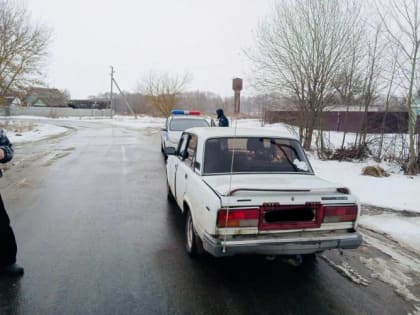 В климовском селе Могилевцы задержали пьяного 45-летнего водителя «семерки»