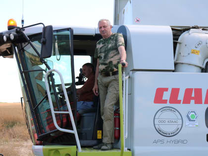 Стародубский округ первым приступил к уборке озимого рапса.