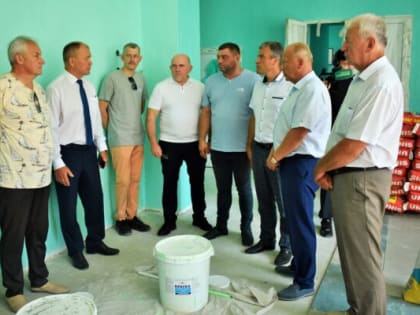 Депутат Госдумы Николай Щеглов и врио замгубернатора Виталий Свинцов посетили Дятьково