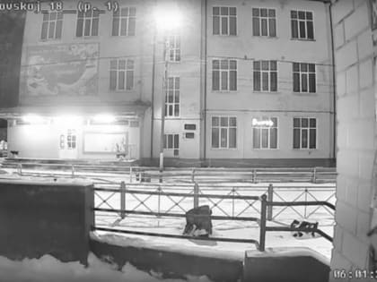 В Брянске записали на видео «мощный грохот»