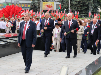 24 июня председатель Контрольно-счетной палаты Брянской области приняла участие в Международном фестивале «Славянское единство-2023», который состоялся в городе Гомеле Республики Б